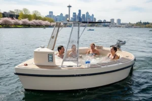 Spring on Lake Union- What to Pack for a Hot Tub Boat Outing